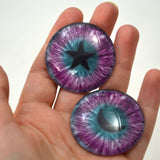40mm Moon and Star Fantasy Glass Eyes