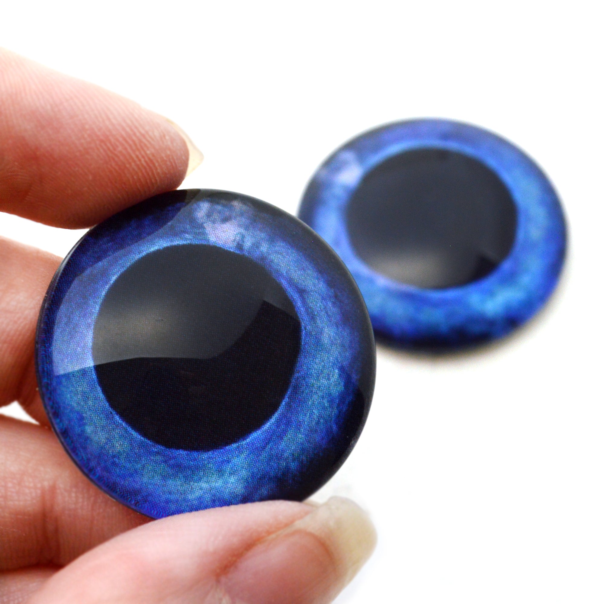 fish eyes glass for lures Blue Swordfish Fish Glass Eyes – Handmade Glass Eyes