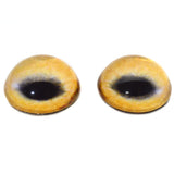 High Domed Tan Wolf Glass Eyes