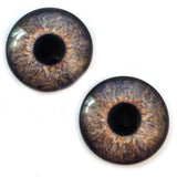 Vintage brown steampunk glass eyes