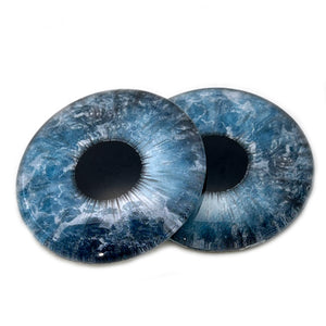 Blue Ocean Water Glass Eyes