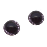 High Domed Wide Purple Dragon Glass Eyes